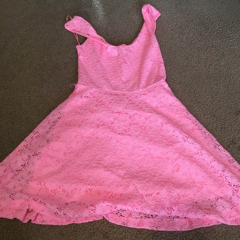 Pink dress
